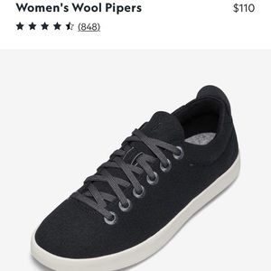 Allbirds women’s wool piper sneakers, worn once